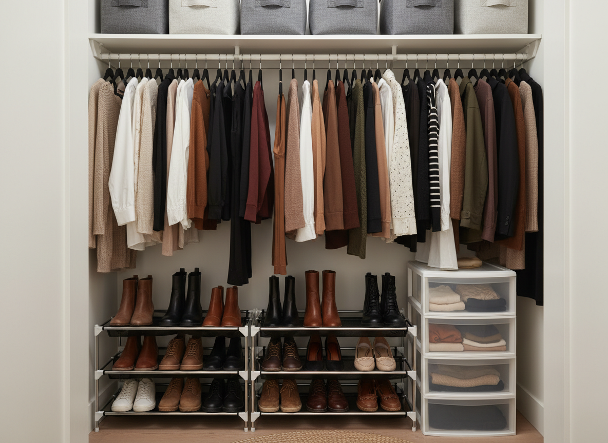 Small Closet Organization: What Actually Earns Space in a Tiny Closet